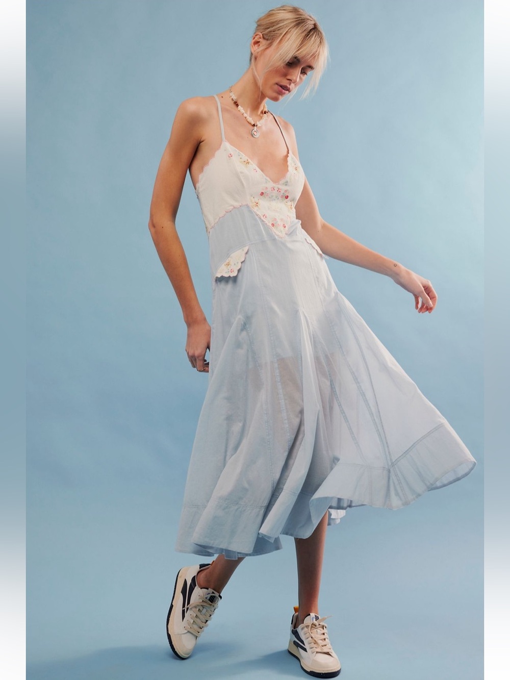 Free People This and That Midi Dress